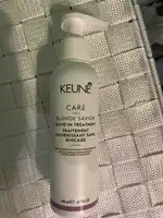 KEUNE - Blonde savior - Traitement nourrissant sans rinçage