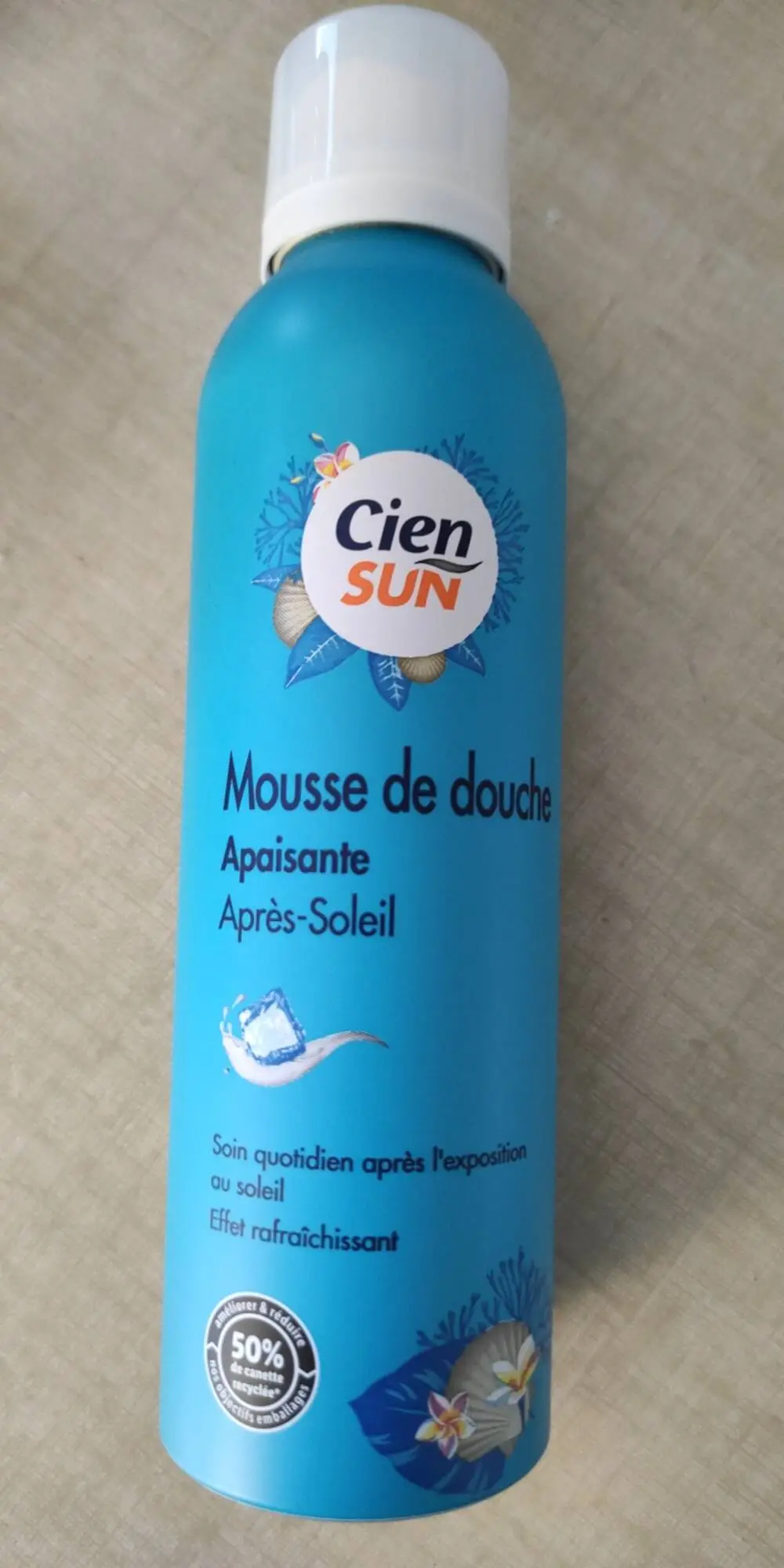 CIEN SUN - Mousse de douche apaisante - Après soleil