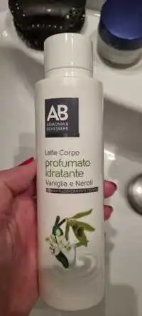 ARMONIA & BENESSERE - Latte corpo profumato idratante