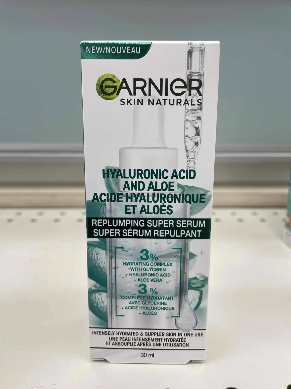 GARNIER - Acide hyalutonique super serum repulpant