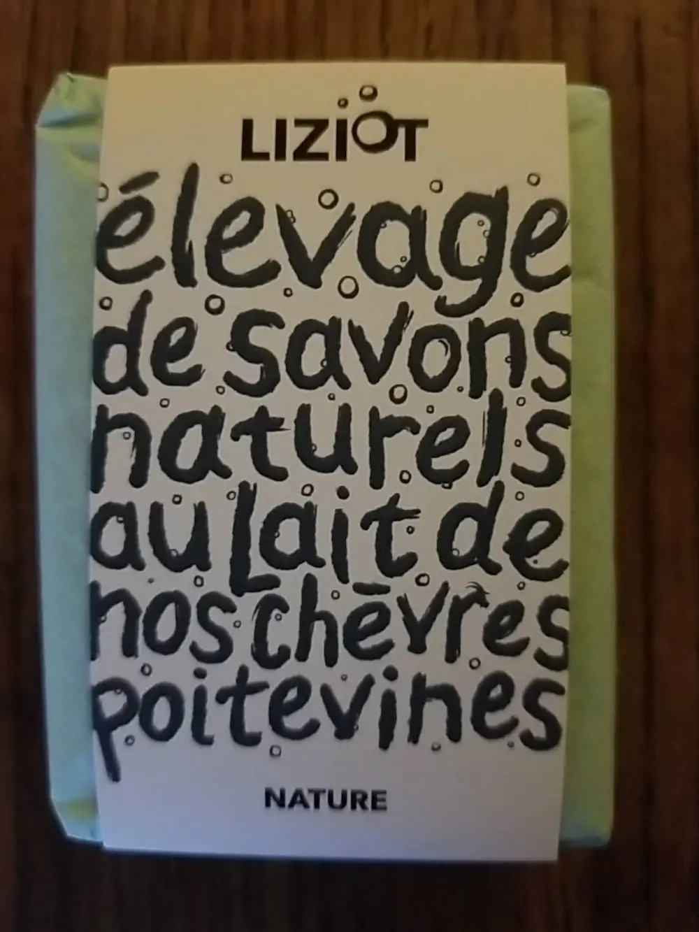 LIZIOT - Savon nature lait de chèvre