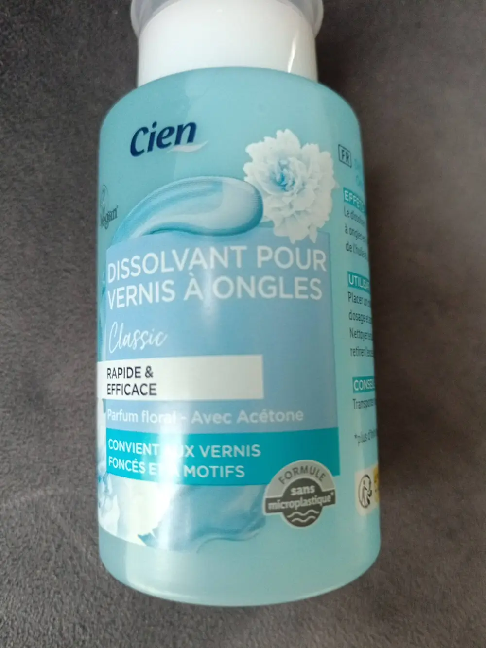 CIEN - Dissolvant pour vernis à ongles