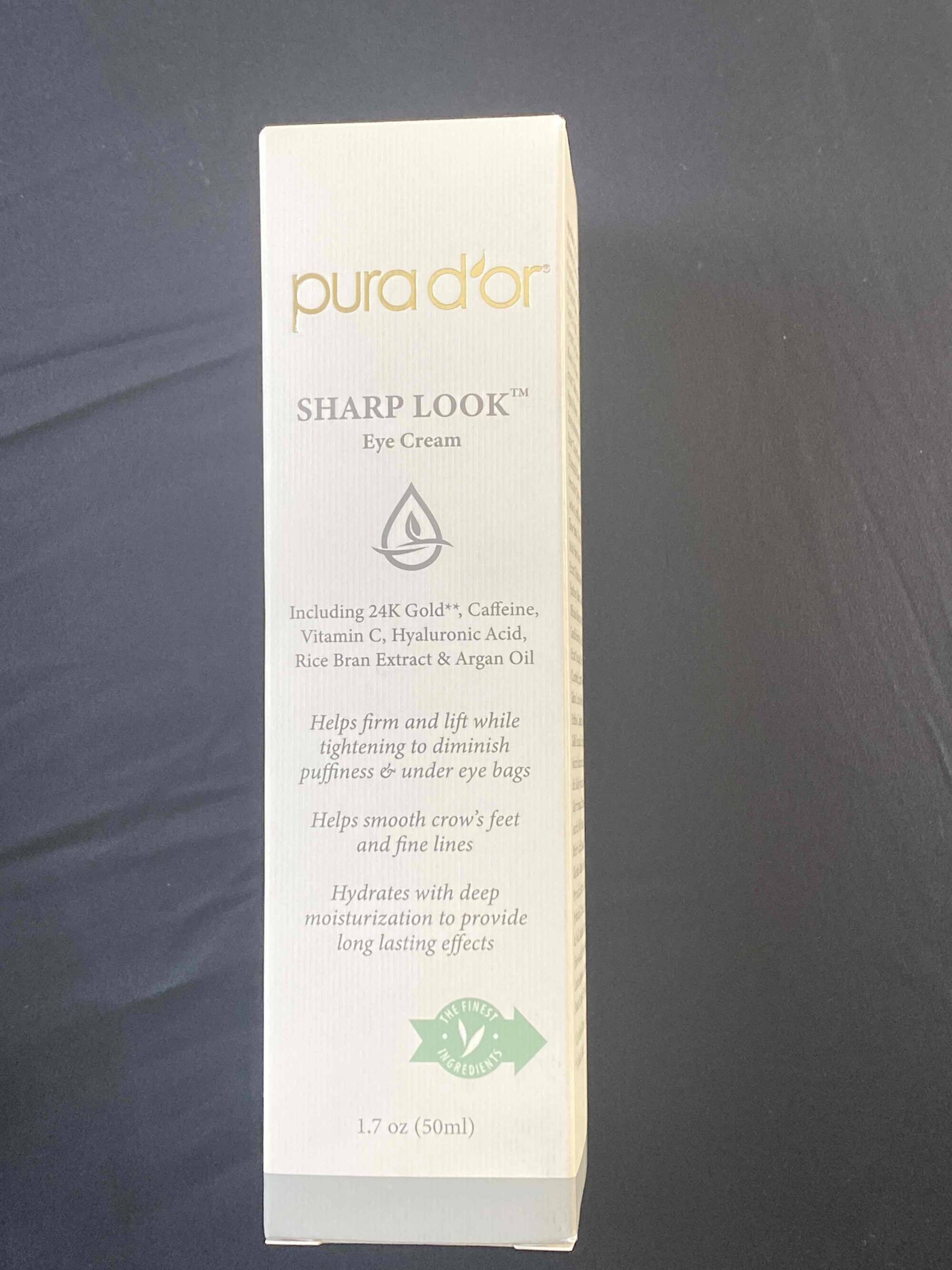 PURA D'OR - Sharp look - Eye cream 