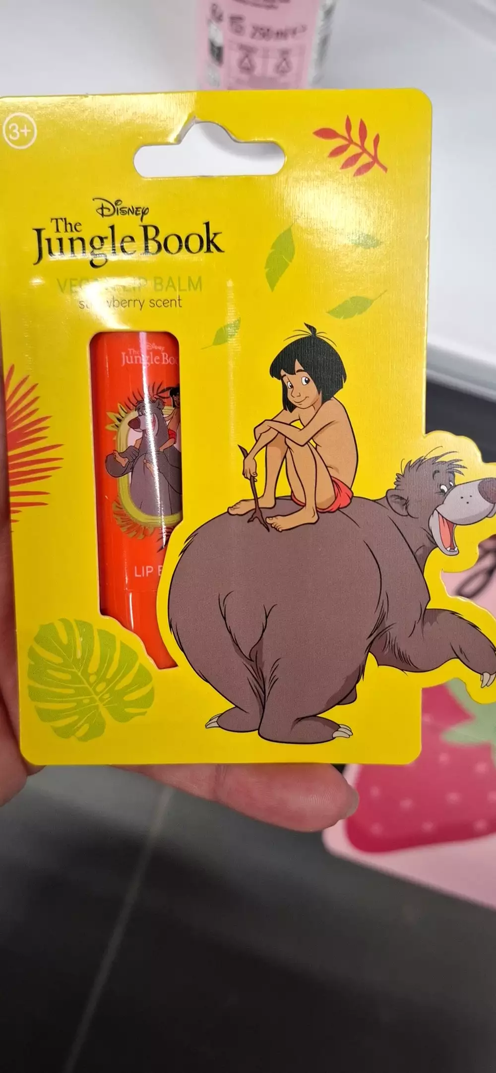 DISNEY - The jungle book - Vegan lip balm strawberry scent