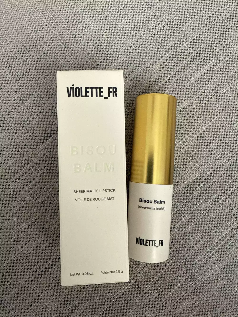 VIOLETTE_FR - Bisou balm - Voile de rouge mat