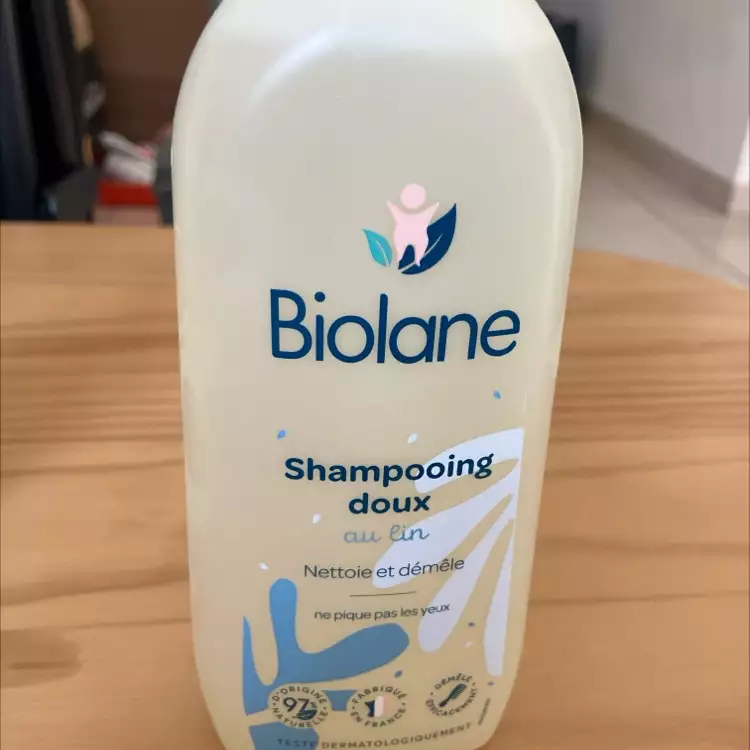 BIOLANE - Shampooing doux au lin 