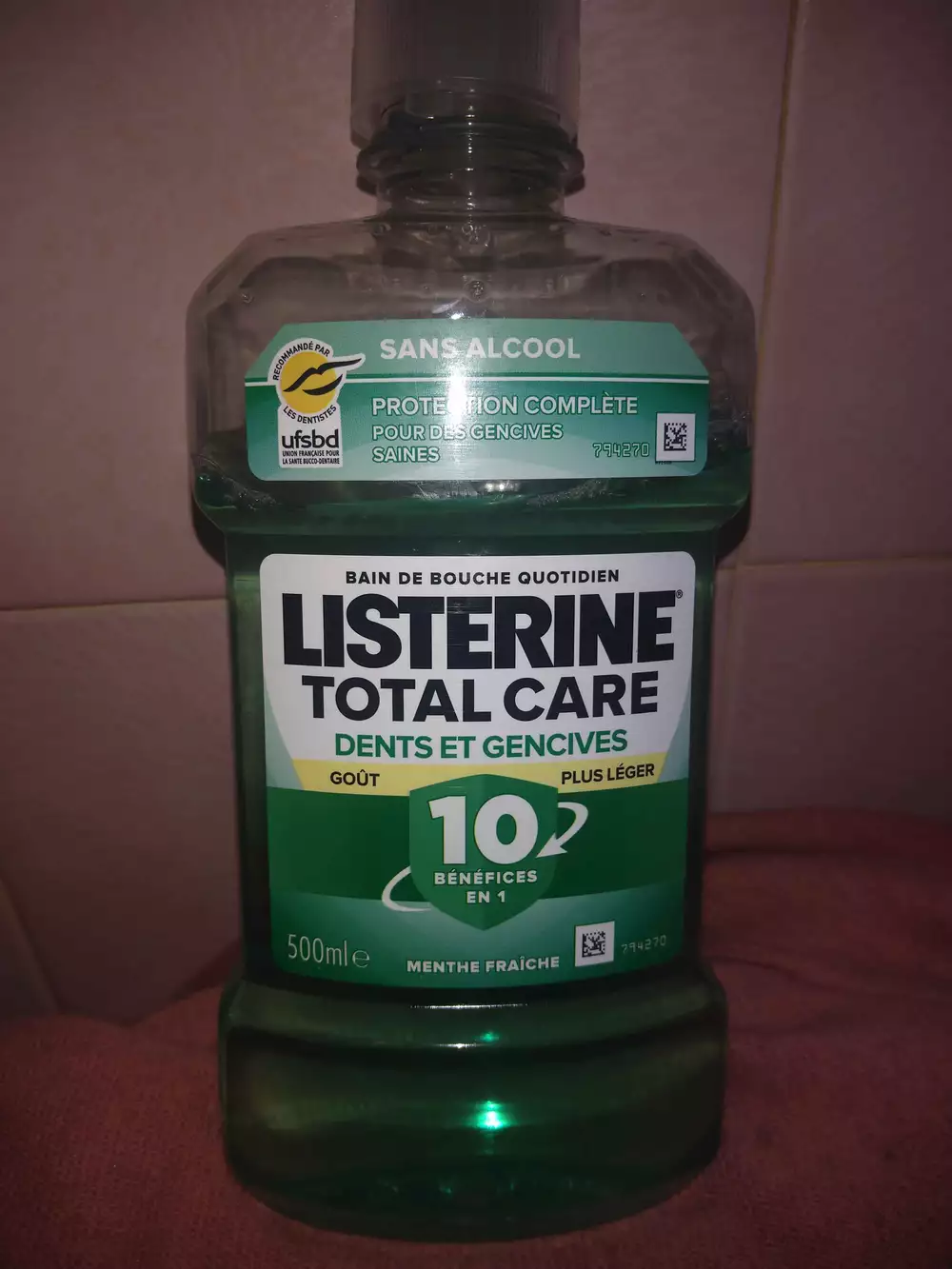 LISTERINE - Total care dents et gencives - Bain de bouche quotidien