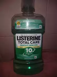LISTERINE - Total care dents et gencives - Bain de bouche quotidien