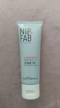 NIP + FAB - Glycolic scrub fix 3% 