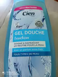CIEN - Gel douche fraîcheur tous types de peau