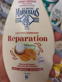 LE PETIT MARSEILLAIS - Lait soin hydratant réparation peaux abîmées, desséchées