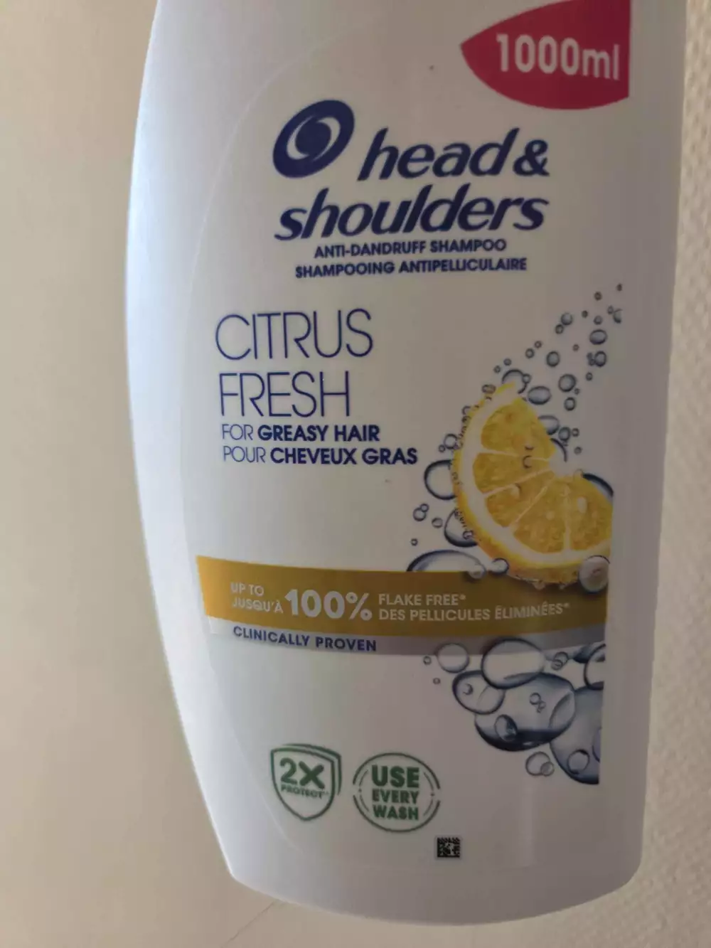 HEAD & SHOULDERS - Citrus fresh - Shampooing antipelliculaire