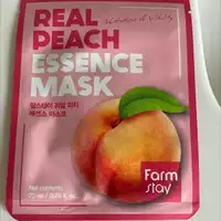 FARM STAY - Real peach - Essence mask