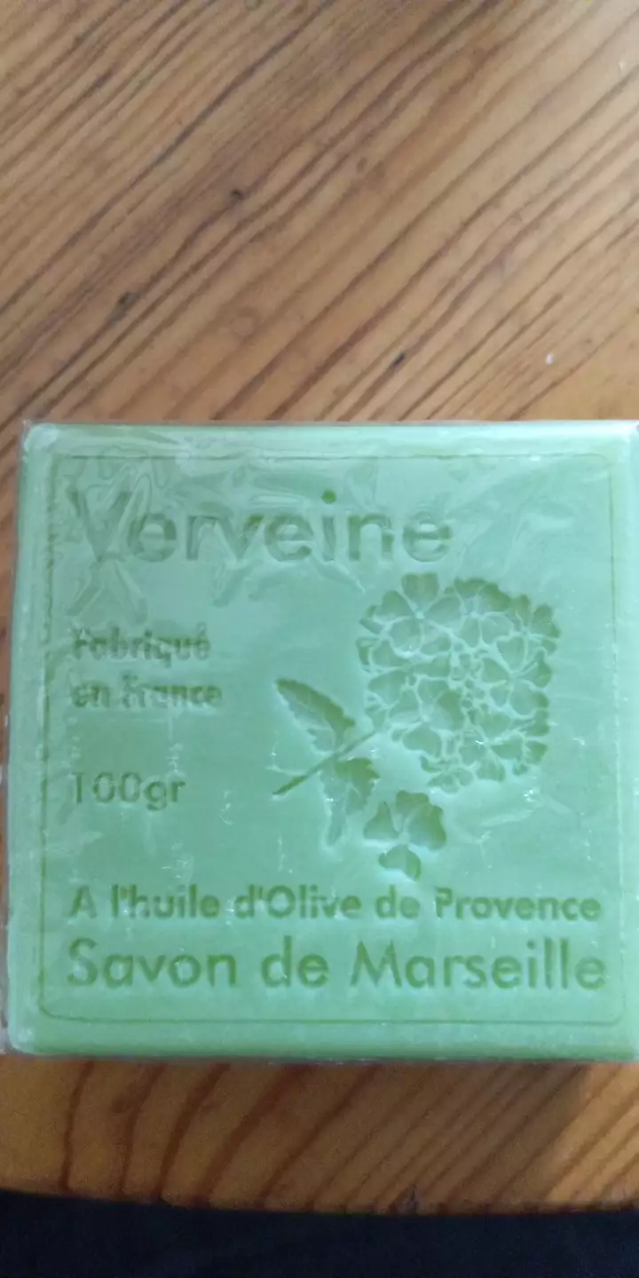 COTON BLANC - Verveine -  Savon de Marseille
