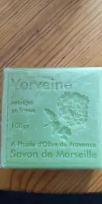 COTON BLANC - Verveine -  Savon de Marseille