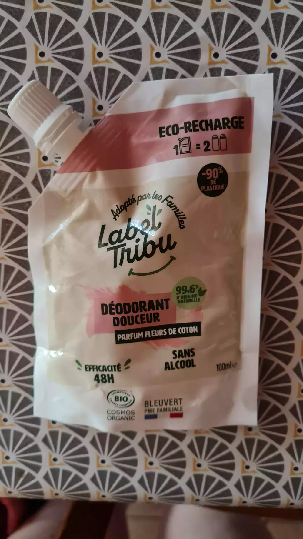 LABEL TRIBU - Déodorant douceur parfum fleurs de coton