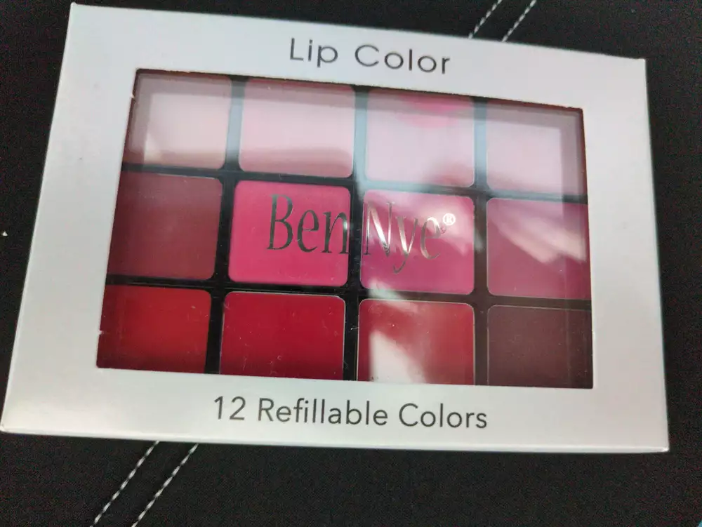 BEN NYE - 12 Refillable colors - Palette de baume à lèvres