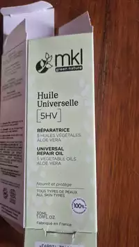 MKL GREEN NATURE - Huile universelle réparatrice