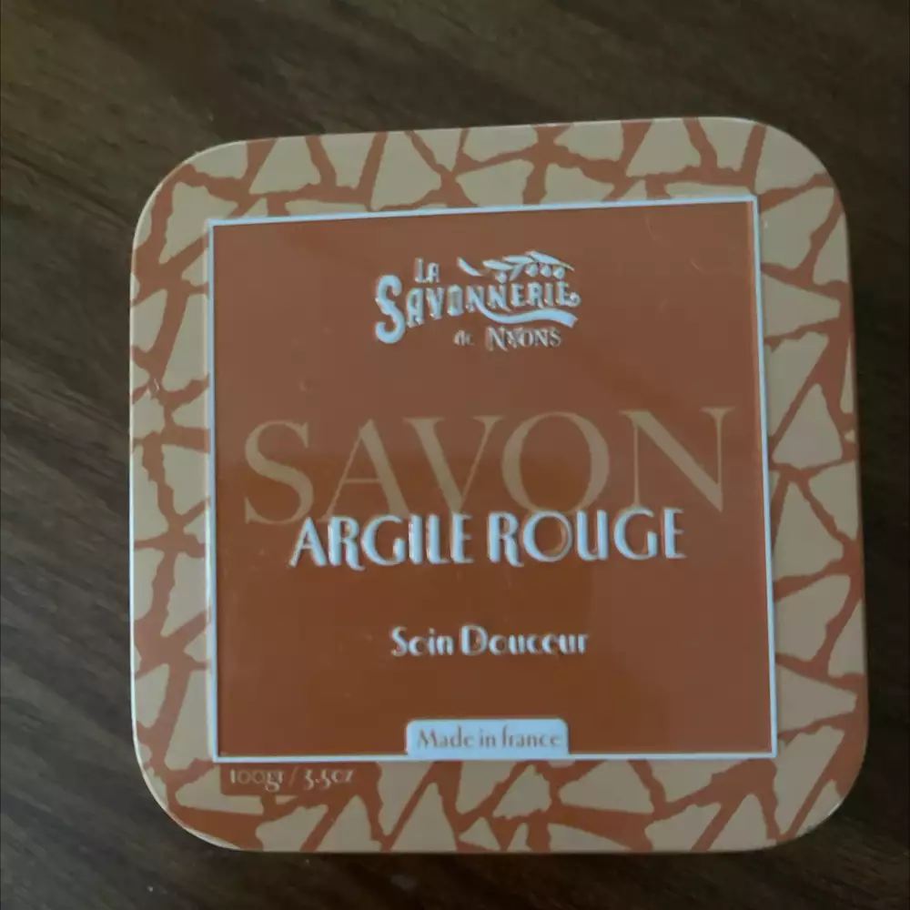 LA SAVONNERIE DE NYONS - Argile rouge - Savon soin douceur