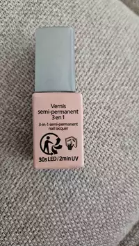 PEGGY SAGE - Vernis semi-permanent 3 en 1