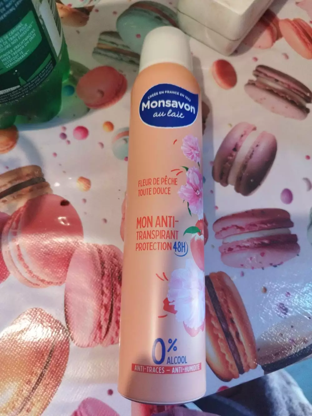 MONSAVON - Fleur de pèche - Mon anti-transpirant protection 48h