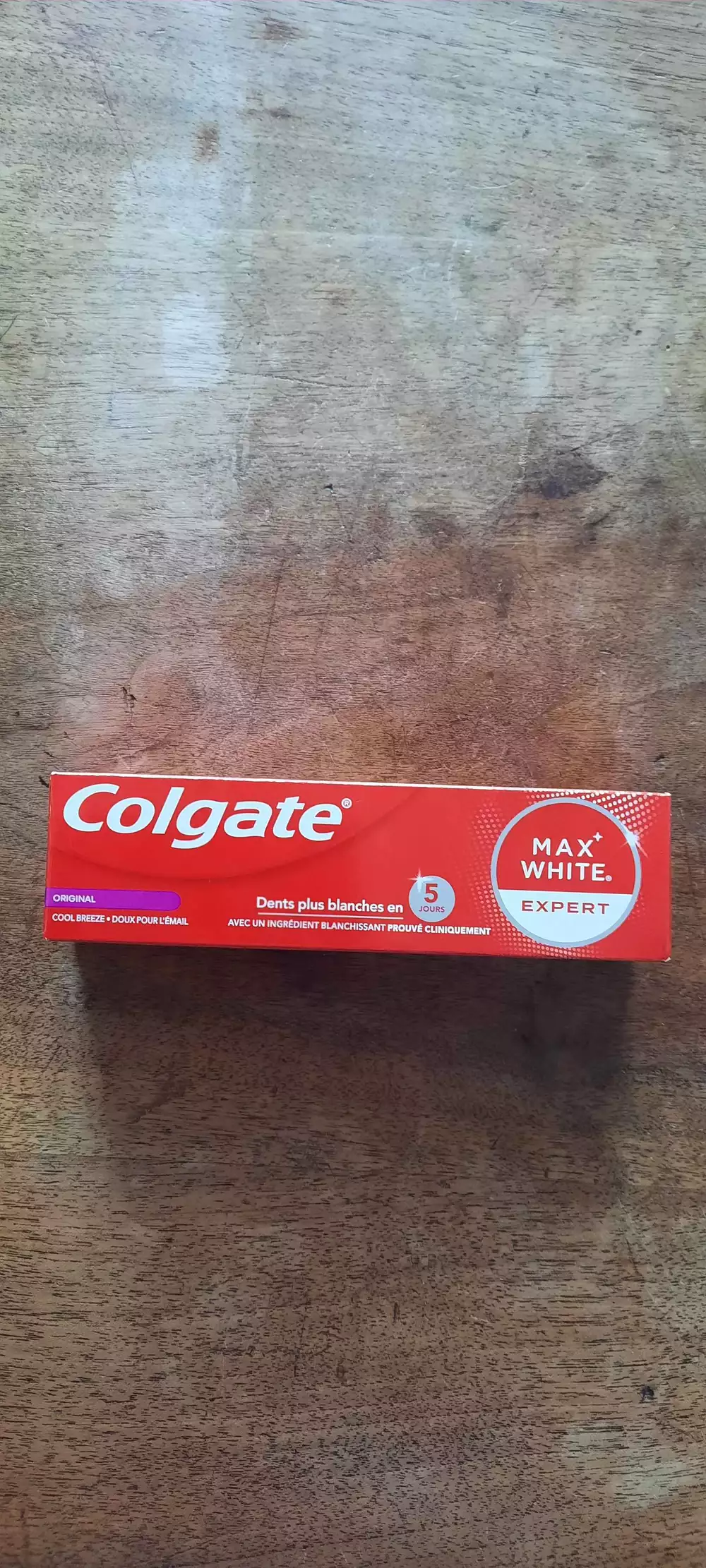 COLGATE - Dentifrice max white expert