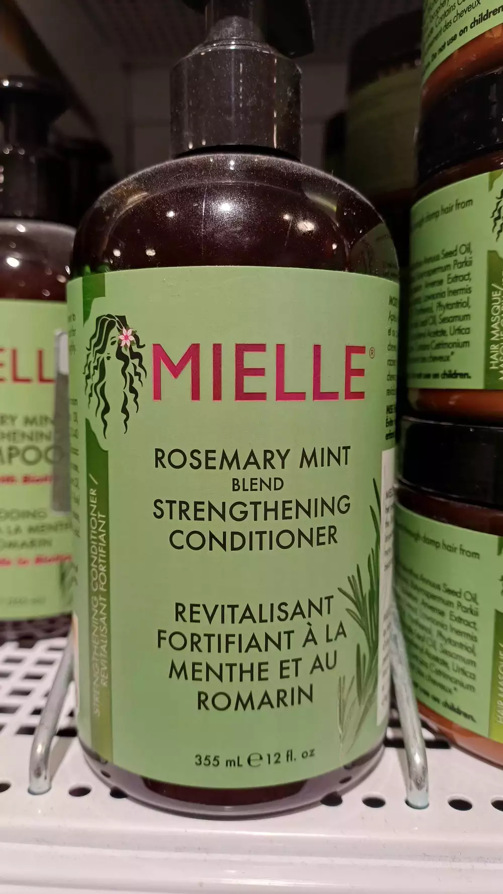 MIELLE - Revitalisant fortifiant à la menthe et au romarin