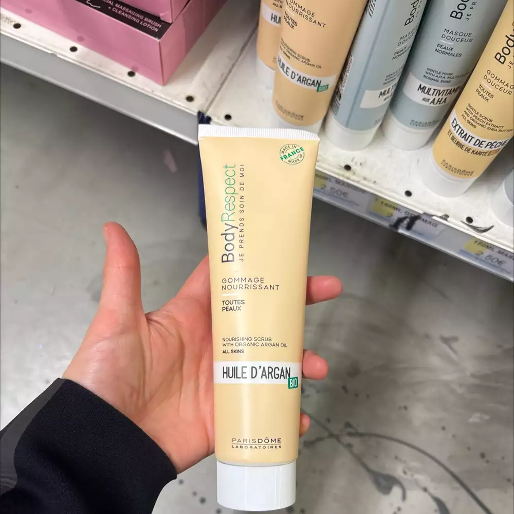 PARIS DÔME - Body respect - Gommage nourrissant huile d'argan