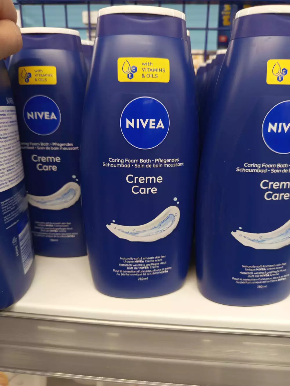 NIVEA - Creme Soin de bain moussant