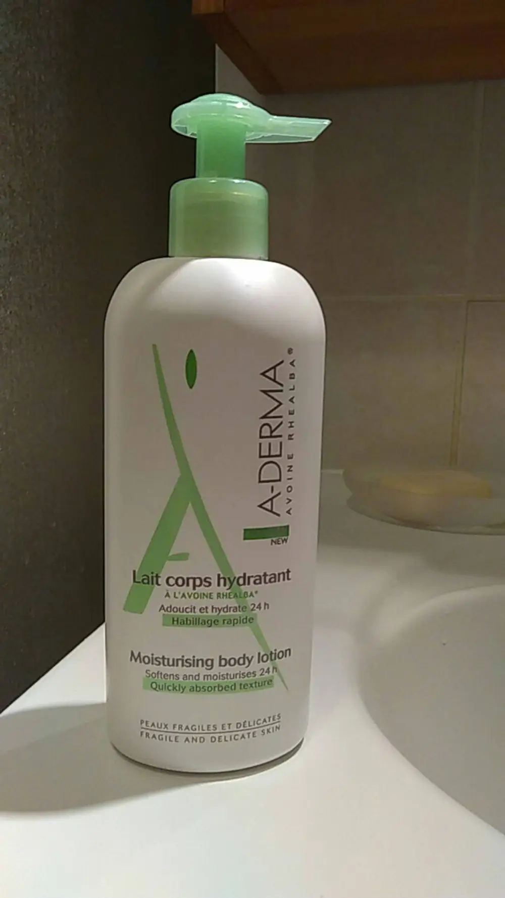 A-DERMA - Lait corps hydratant à l'avoine rhealba