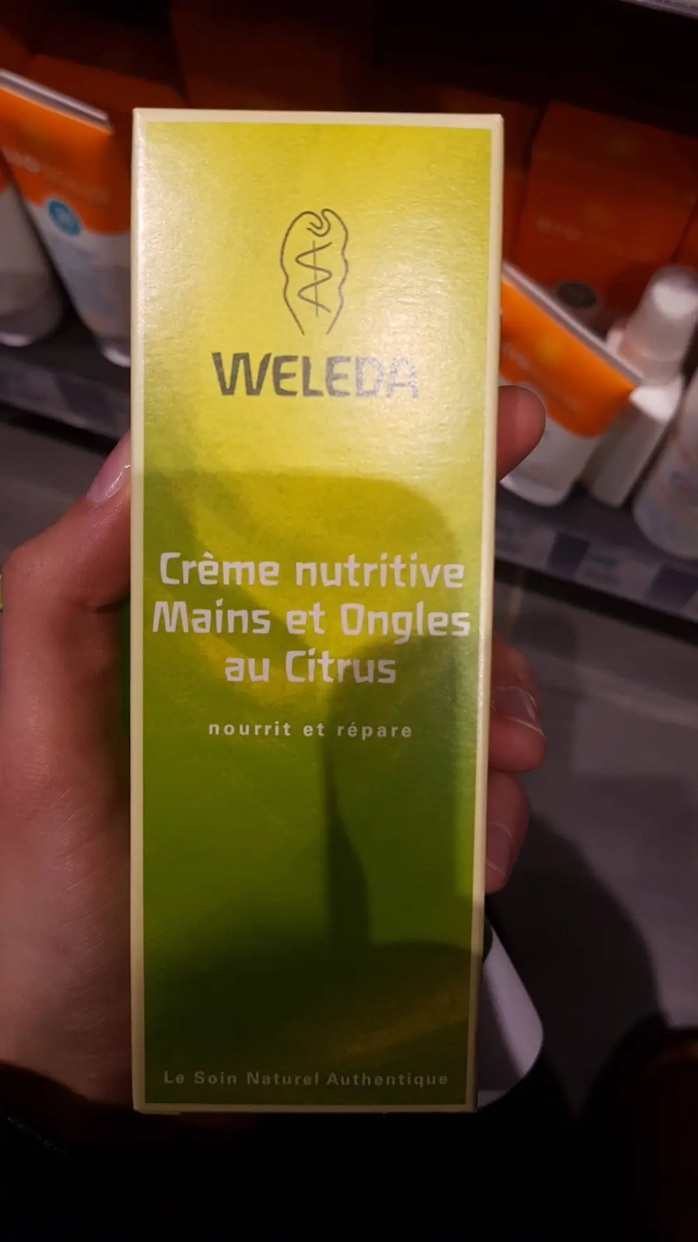 WELEDA - Crème nutritive mains et ongles au citrus