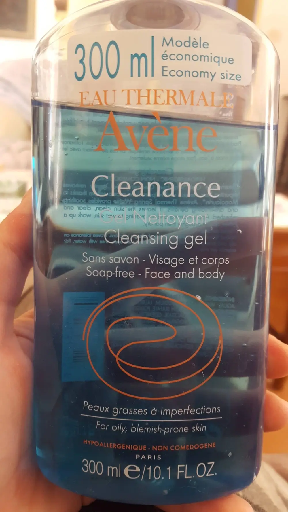 AVÈNE - Eau thermale cleanance - Gel nettoyant visage et corps