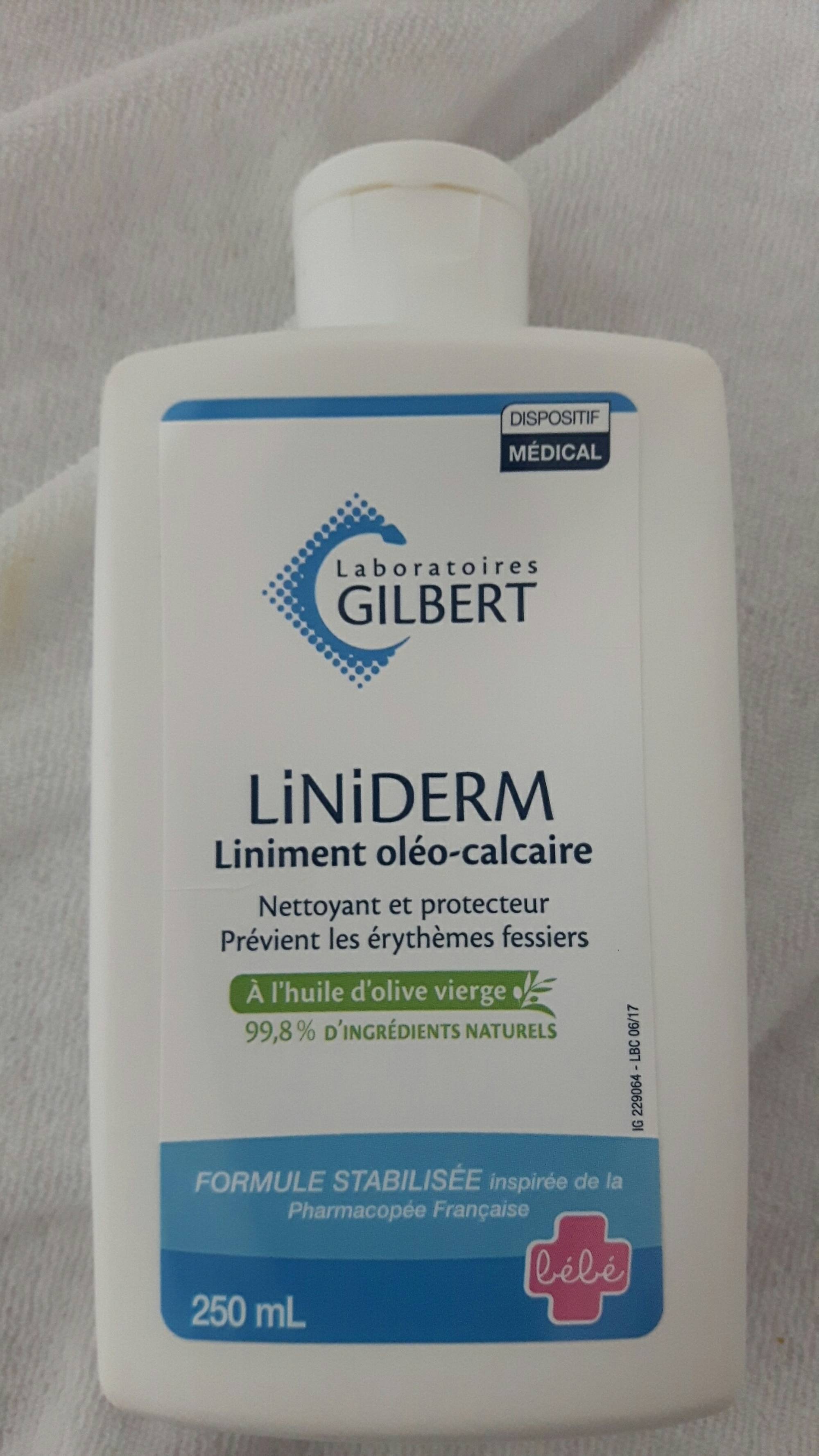 LABORATOIRES GILBERT - Liniderm - Nettoyant et protecteur