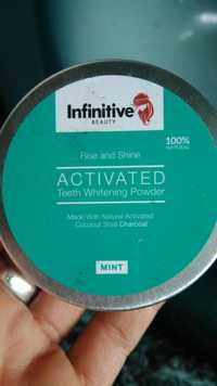 INFINITIVE BEAUTY -  Activated teeth whitening powder