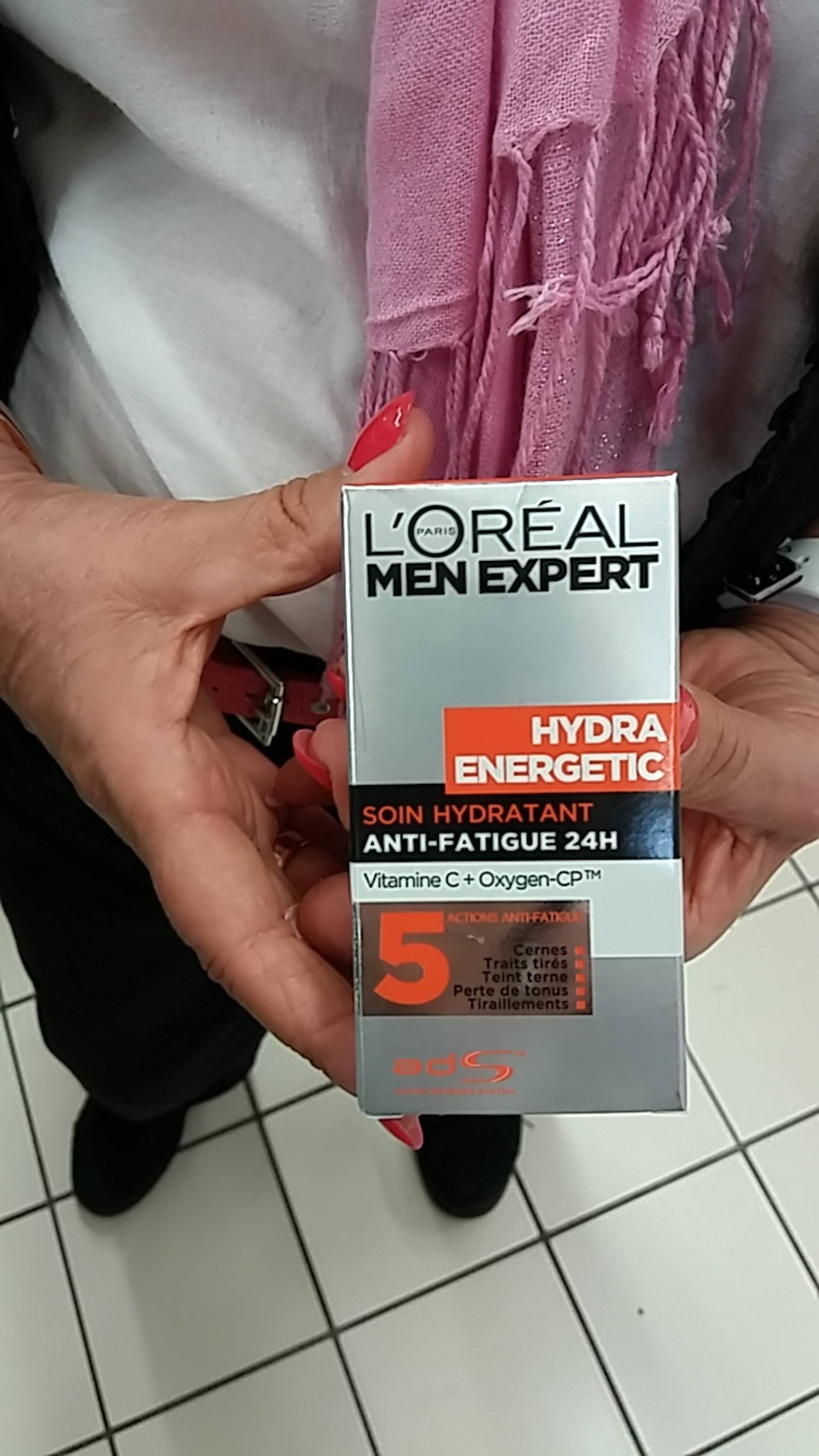 L'ORÉAL MEN EXPERT - Soin hydratant anti-fatigue 24h
