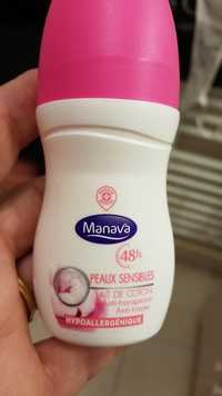 MANAVA - Lait de coton anti-transpirant 48h