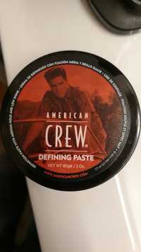 AMERICAN CREW - Defining paste - Cire de coiffage