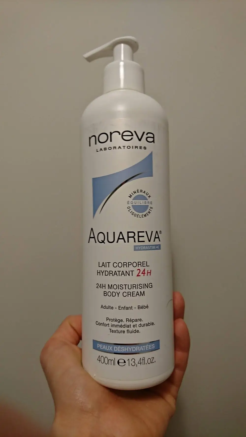 NOREVA LABORATOIRES - Aquareva - Lait corporel hydratant 24h