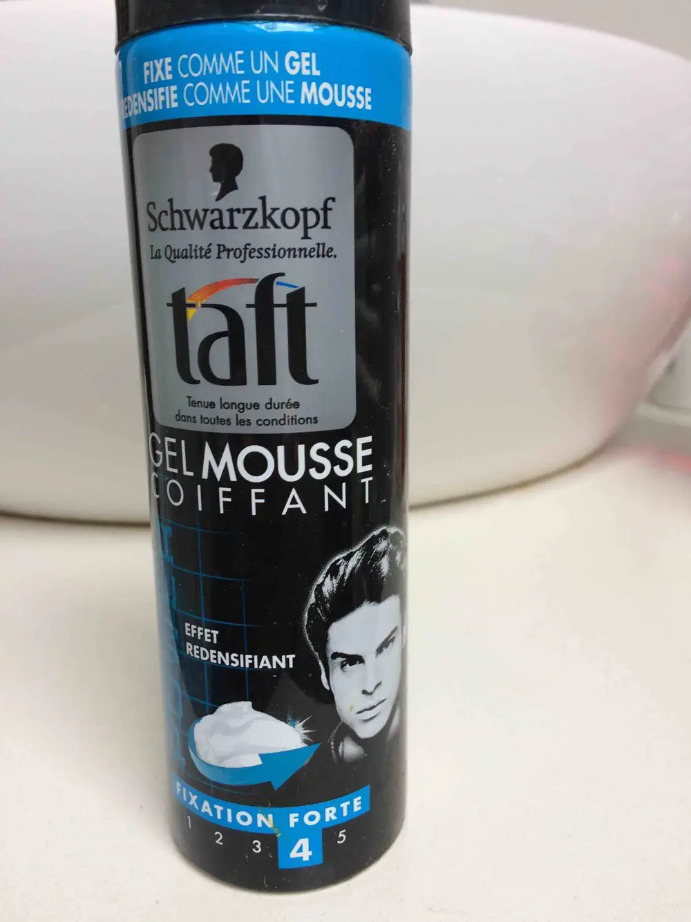 SCHWARZKOPF - Taft - Gel mousse coiffant - Fixation forte 4
