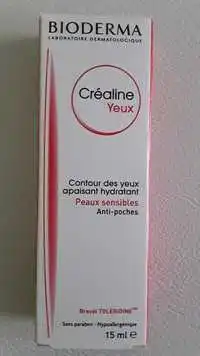 BIODERMA - Créaline yeux - Contour des yeux apaisant hydratant