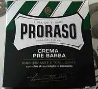 PRORASO - Crème avant-rasage