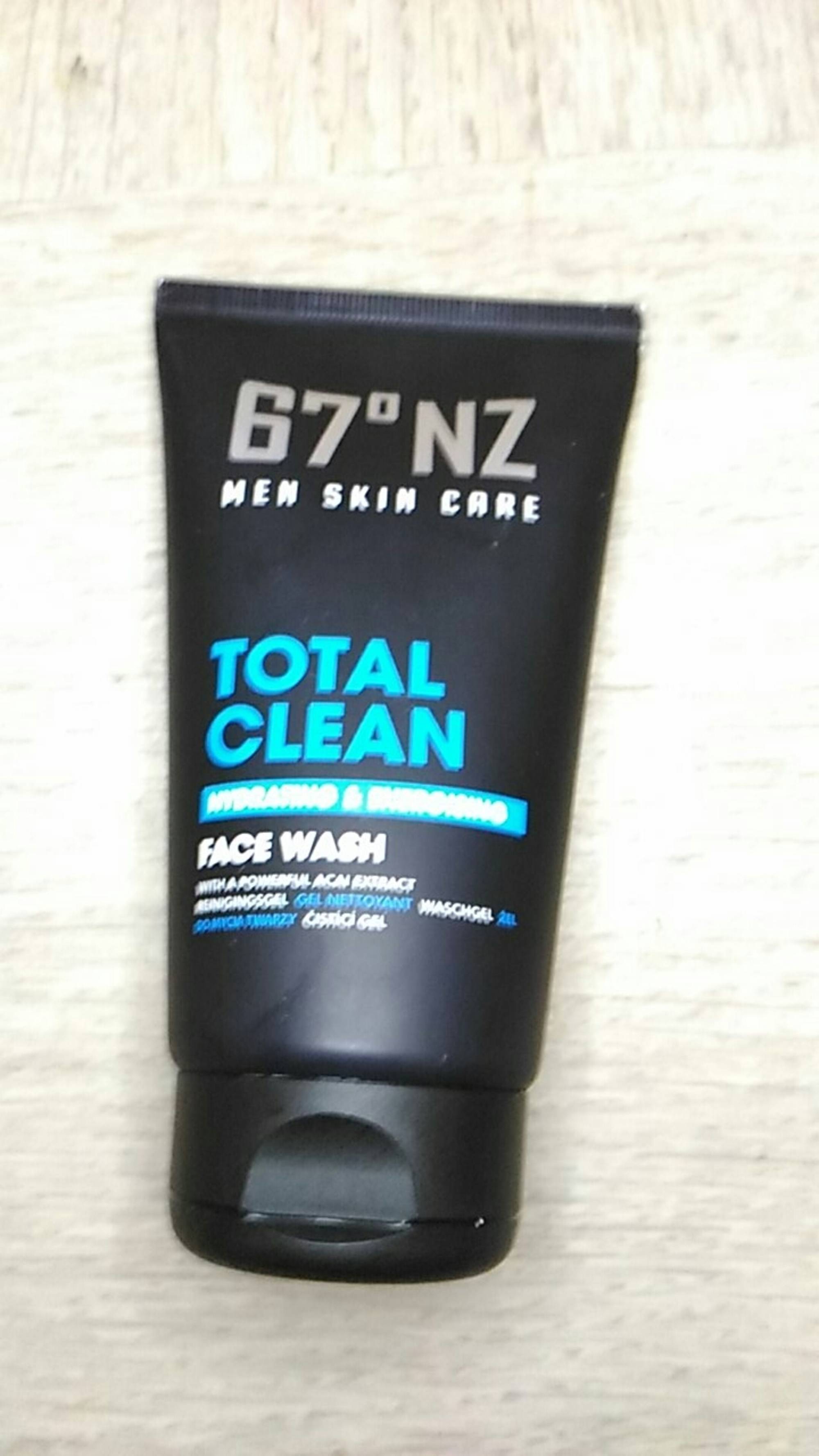 67° NZ - Total clean - Men skin care