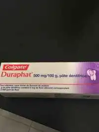 COLGATE - Duraphat - Pâte dentifrice