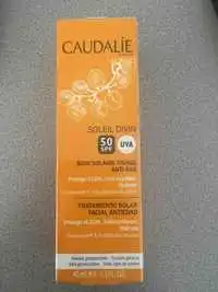 CAUDALIE - Soleil divin spf 50 - Soin solaire visage anti-âge