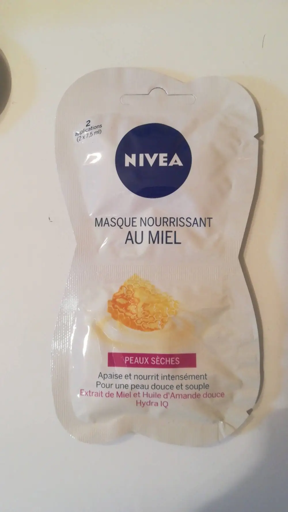 NIVEA - Peaux sèches - Masque nourrissant au miel