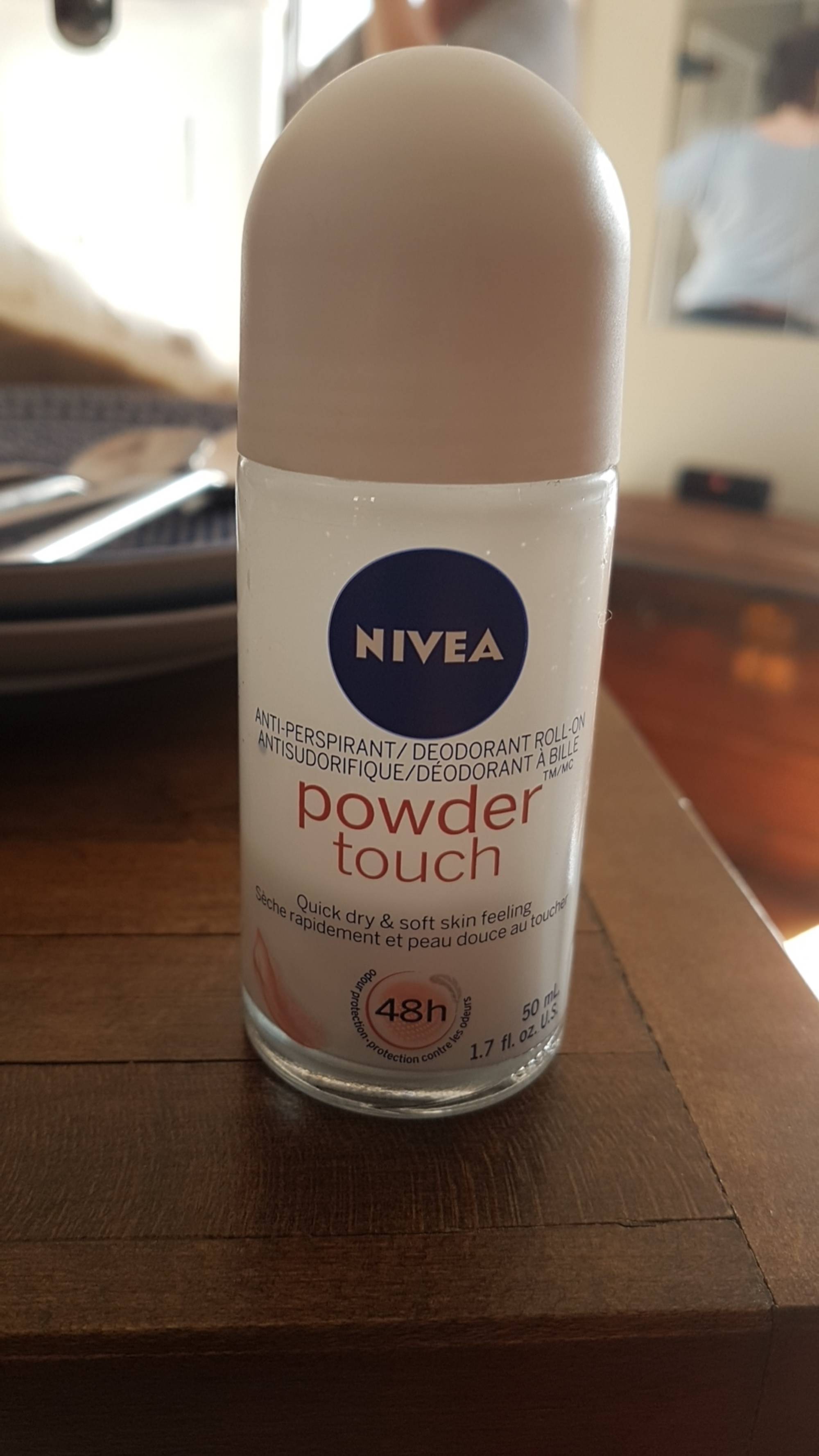 NIVEA - Powder touch - Déodorant à bille 48h