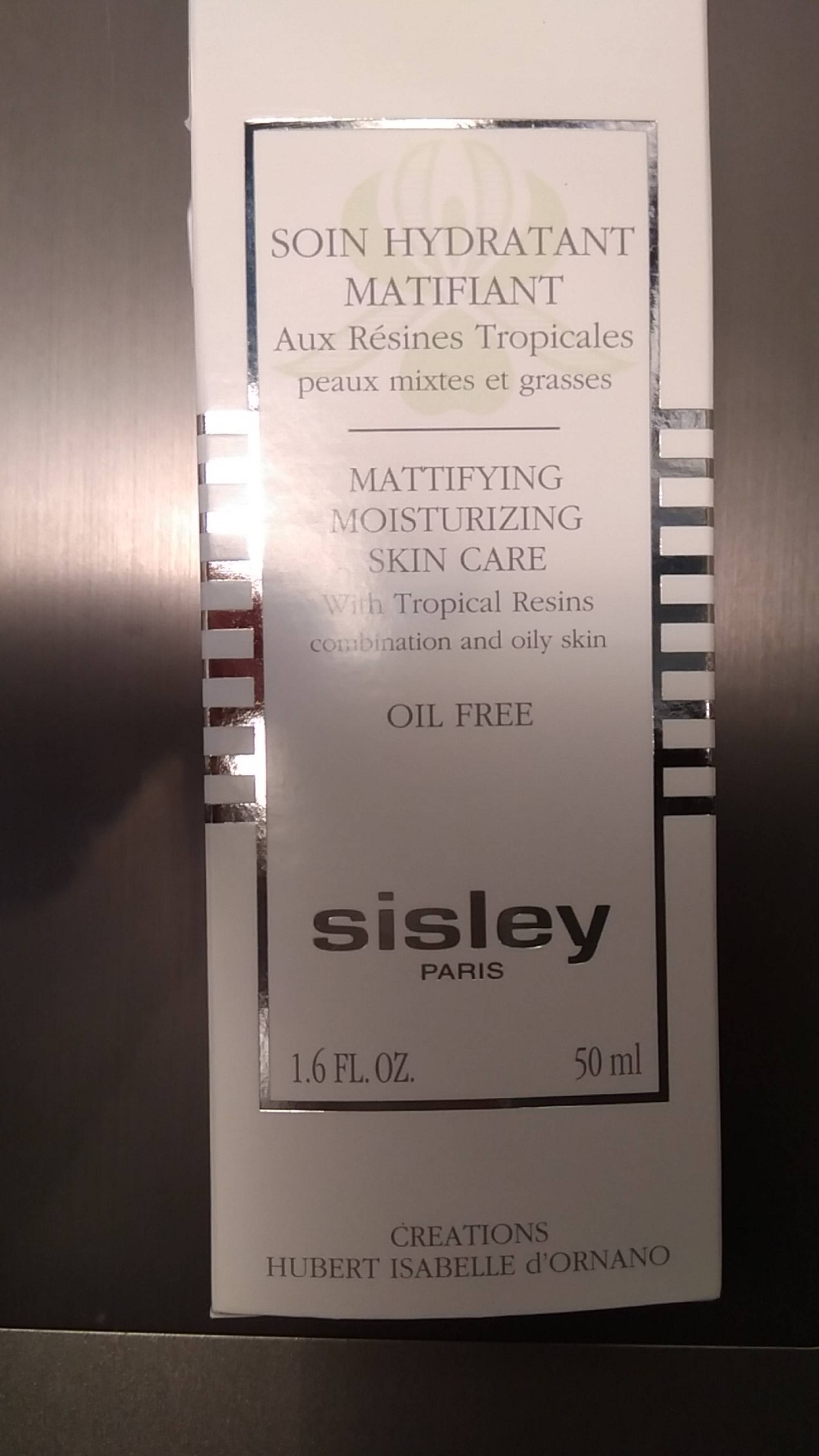 SISLEY - Soin hydratant matifiant aux résines tropicales 