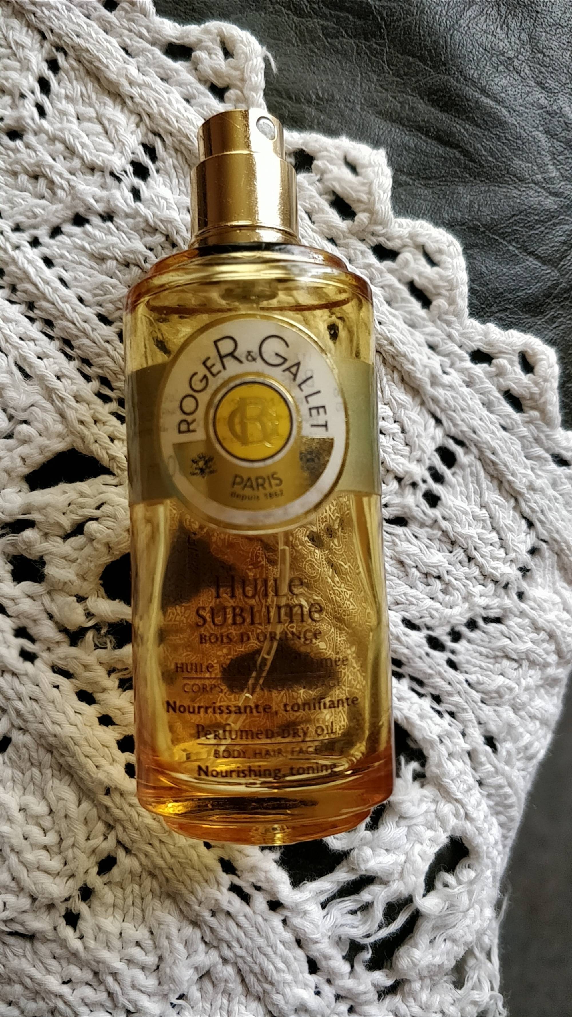 ROGER & GALLET - Huile sublime corps
