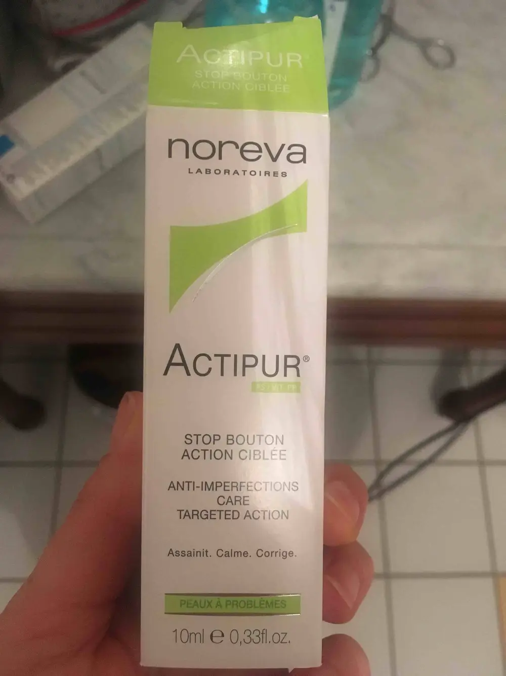 NOREVA - Actipur - Stop bouton action ciblée