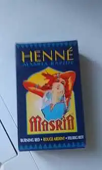 HENNÉ - Masria - Rouge ardent